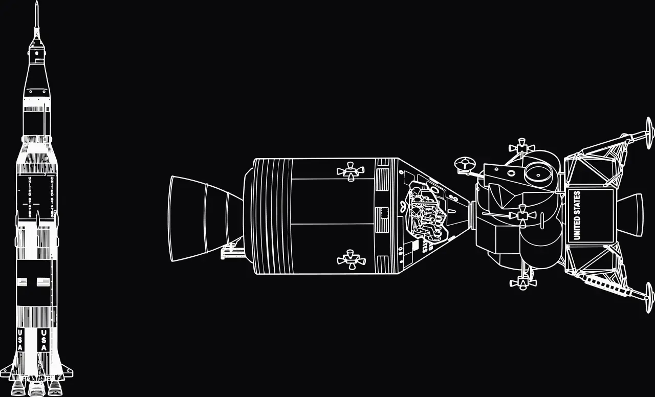 Saturn V (SA-506 · 1969), Lasergravur